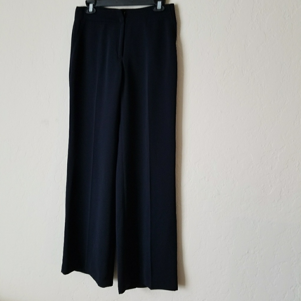 Casual Corner Navy Blue Flare Pants